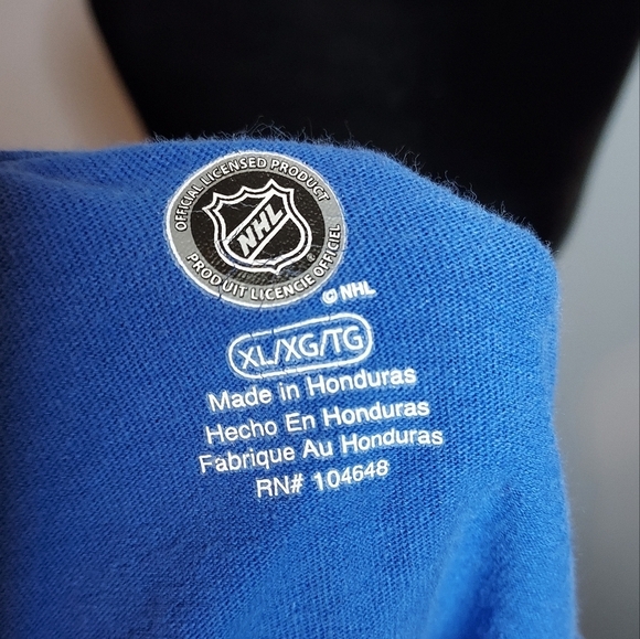 St. Louis Blues Long Sleeve Top Size XL NHL Blue, Yellow And White - Picture 5 of 6
